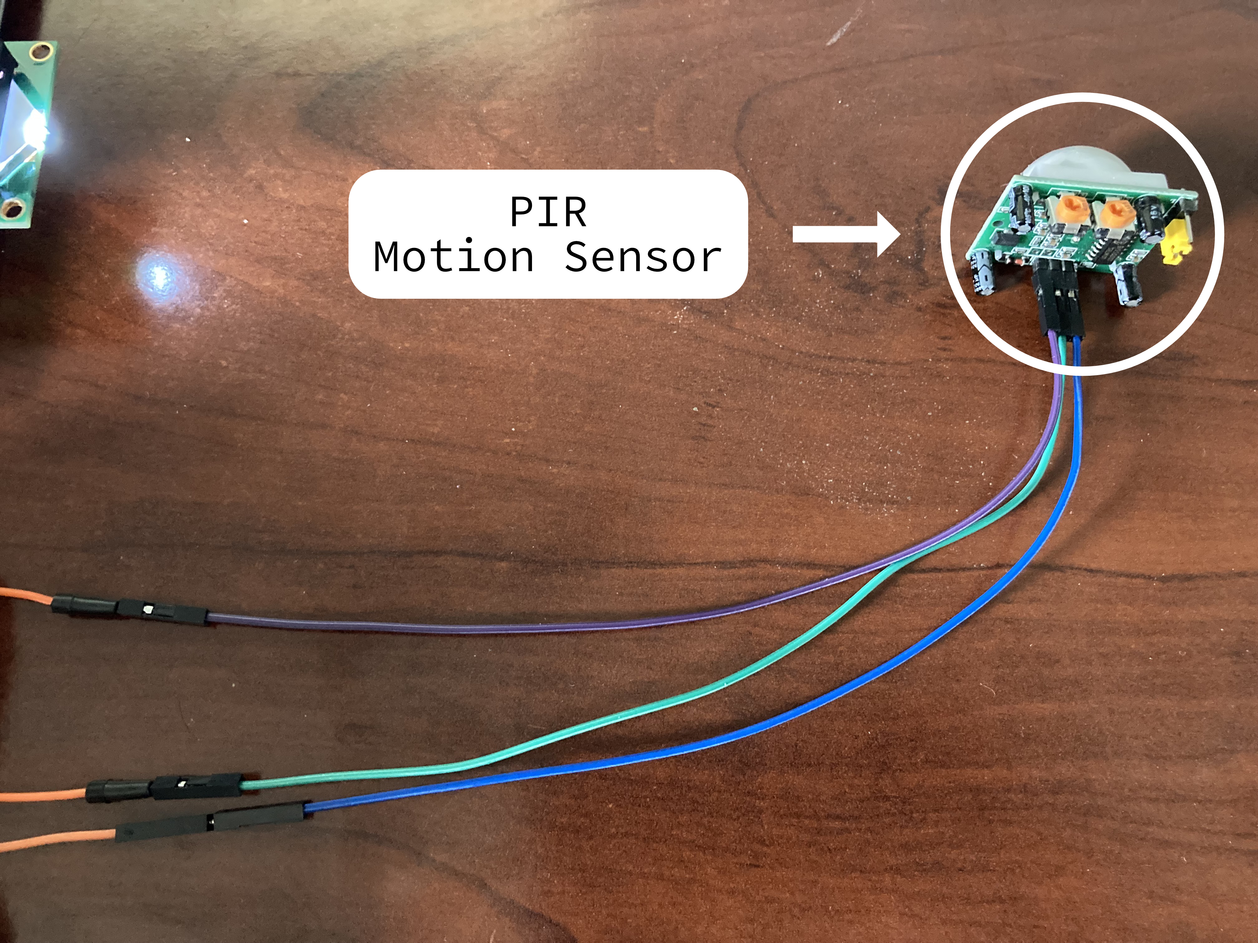 PIR motion sensor
